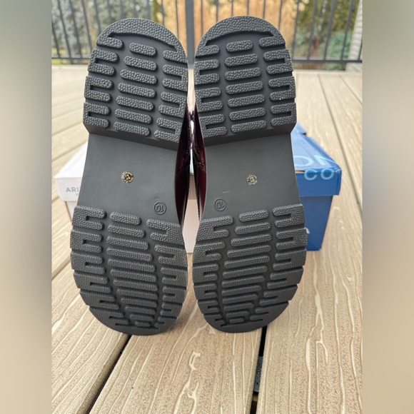 Arizona Jean Company-Women's Maroon Combat Boots Size 10 Brand new in box! 😎 - Picture 8 of 8